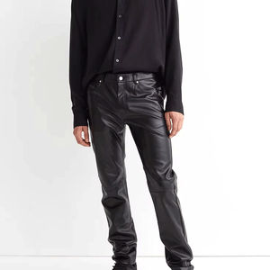 กางเกงหนังสตรีทแวร์ผู้ชายขายดี น้ำหนักเบา คุณภาพสูง สวมใส่สบาย กันน้ำ ระบายอากาศได้ดี ผลิตในปากีสถาน - Product Image 5