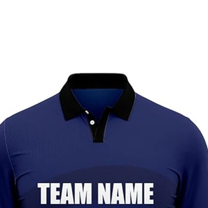 New Design Custom Printed Cricket Jersey Tees Tops High Quality Quick Dry Team Wear Training Lightweight Cricket <b>T</b>-<b>Shirts</b> - Product Image 3