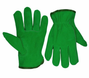 Gants de travail en cuir jaune durables, gants de chauffeur robustes, anti-coupure et résistants à l'usure, sécurité pour la construction - Product Image 5