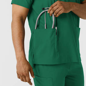 Nursing <b>Scrubs</b> Uniform Set Soft Fabric Comfortable Daily Wear Clinic Staff Work Clothing Lightweight Breathable Design - Product Image 4