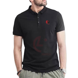 T-shirt de golf professionnel pour hommes, tissu flexible, coupe athlétique confortable, adapté aux sports et aux activités de plein air - Product Image 2
