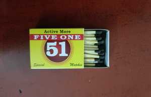 Custom Printed Slim Matchboxes Branded Wooden <b>Match</b> <b>Box</b> Premium Cardboard Material Export Quality for Best Price Supply - Product Image 3