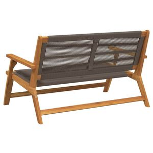 Bancs de jardin gris 48,03 x 30,71 x 28,74 pouces pour mobilier de patio - Product Image 6