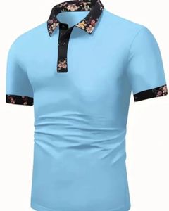 Camiseta de Verano Retro para Hombre, con Cierre, Tejida, con Serigrafía, Jersey Sólido, Informal, de Manga Corta, Secado Rápido, Transpirable, de Alta Calidad - Product Image 5