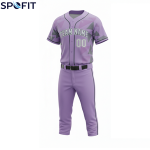 Ensemble d'uniformes de baseball sublimés sur mesure, fabricant en gros, respirant, séchage rapide, logo d'équipe personnalisé, nom et numéro du joueur - Product Image 2