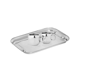 Smallest <b>Kitchen</b> Decorative & Food Storage <b>tray</b> Silver Plate Wholesale Price Stainless Steel <b>Tray</b> At Your Budget - Product Image 5