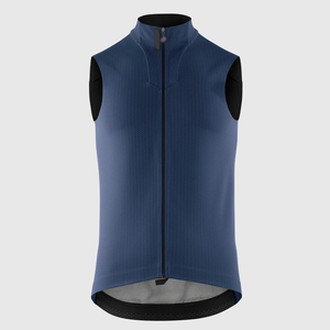 Gilet de cyclisme imperméable pour hommes, tissu en nylon sans couture, protection contre la pluie, gilet de vélo pour cyclistes, gilet de cyclisme réfléchissant de sécurité pour hommes - Product Image 1