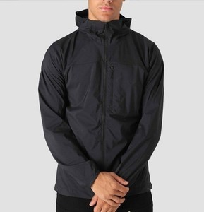 OEM Custom Logo <b>Men's</b> Windbreaker <b>Jacket</b> Waterproof and Windproof <b>for</b> Outdoor Gym Running Athletic Use - Product Image 6