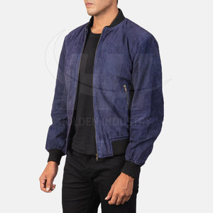 Veste en cuir de baseball légère et tendance, style décontracté, veste en cuir de baseball personnalisée - Product Image 4