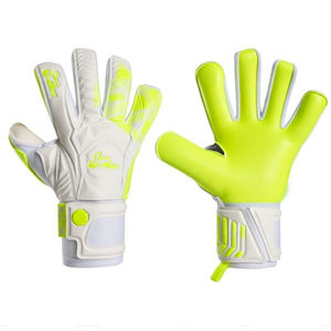 Gants de gardien de but de football professionnels avec paume en latex à forte adhérence et sangle de poignet réglable, gants de gardien de but pour matchs - Product Image 1