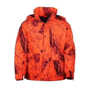 Veste de chasse rembourrée à capuche pour homme BIG TEN APPAREL, réversible, respirante, coupe-vent, coupe régulière, en polyester, pour l'hiver - Product Image 5