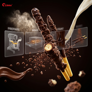 Chocolate Bliss, Galletas de Chocolate con Leche y Chispas de Cacao, 32g, Fabricadas en Vietnam |   Servicios de ODM y Muestreo | - Product Image 1