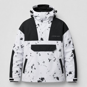 Veste de snowboard haut de gamme, vêtements d'extérieur d'hiver, veste de snowboard conçue avec un tissu résistant au vent, construction hydrofuge, confort - Product Image 1