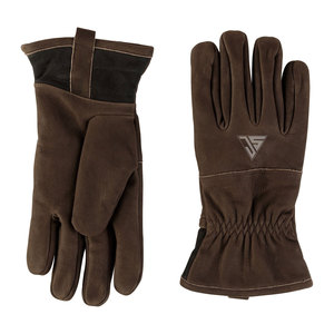Gants en cuir véritable marron pour homme, chauds et protecteurs contre le froid, pour l'extérieur, l'équitation, avec écran tactile, tendance automne-hiver - Product Image 2