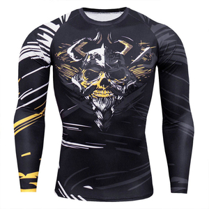 Traje de Compresión de Diseño Nuevo 2025 Hecho en Fábrica para Hombre, Mejor Precio en Línea, Venta al Por Mayor, Talla XXL, Conjunto de Dos Piezas de Manga Larga, OEM - Product Image 5