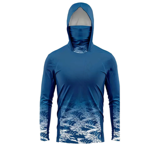 Vêtements de pêche personnalisés avec logo, légers, respirants, à manches longues, anti-UV, séchage rapide, protection solaire UPF50 - Product Image 1