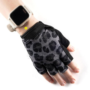 Professional Half Finger Neoprene Gym <b>Gloves</b> for Fitness Workout Training Non-Slip Breathable Design for Strength & Conditioning - Product Image 5