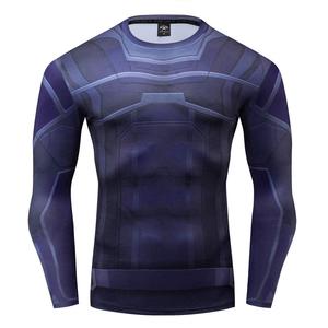 High Performance Rash Guard <b>Athletic</b> Compression Shirt Custom Printing Sportswear Manufacturer Supply - Product Image 4