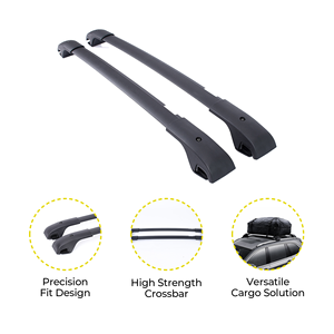 Barras Transversales de Aluminio para Techo de Auto LCB-154140 para Jeep Cherokee 2014 y Posteriores, Portaequipajes de Techo - Product Image 6