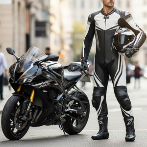 Vestes de moto en cuir véritable imperméables, best-sellers, sur mesure, grandes tailles, manches longues, service OEM, en vente. - Product Image 6