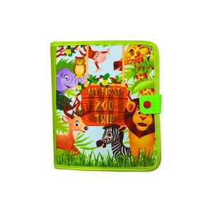 Mon premier livre sensoriel interactif en feutre sur le thème du zoo - Product Image 6