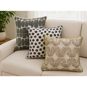 Luxury 100% Cotton Floral Printed Cushion <b>Cover</b> | Premium Decorative <b>Throw</b> Pillow <b>Cover</b> for <b>Sofa</b>, Bed & Modern Home Decor - Product Image 4
