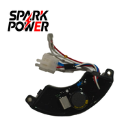 Générateur d'essence triphasé sans balais SPARK POWER AVR 8KW avec pièces de rechange d'alternateur en plastique