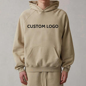 High Quality Cotton Performance <b>Men</b> Custom Streetwear French Terry Plain Heavyweight Cotton <b>Pullover</b> Blank Oversized No Strings - Product Image 1