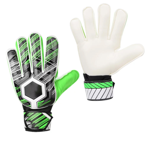 Guantes de Portero de Fútbol de Cuero de Alta Calidad - Uso Profesional en Exteriores para Niños y Adultos Unisex - Product Image 1