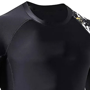 100% High Quality Custom Made Rash Guard <b>Men</b> High Quality Customized Rash Guard Latest Style OEM Logo <b>For</b> <b>Men</b> Rush Guards - Product Image 3