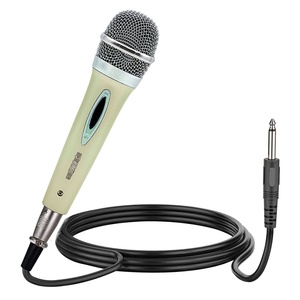 Micrófono XLR de 5 Núcleos, Micrófono Dinámico para Karaoke, Micrófonos de Estudio para Cantar, Micrófono de Mano - Product Image 1