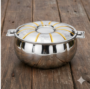 Olla Metálica de Calidad Confiable para Comidas Familiares, Ofrece Soporte Térmico Durante Comidas Compartidas, Olla Metálica para Comida Caliente - Product Image 1