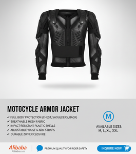 Blouson de moto en polyester/coton respirant certifié CE OEM 2025 – Protection intégrale contre les chocs – Combinaison de moto en maille pour l'hiver - Product Image 2