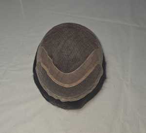 Los Angeles Human Hair <b>Toupee</b> Wig for Men with Indian Remy and Non-Remy Hair Patches - Product Image 1