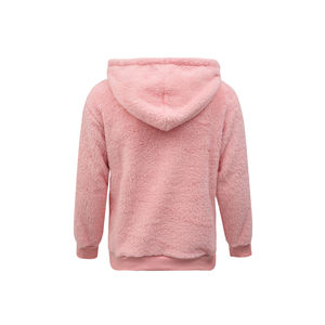Sudadera con Capucha Rosa para Hombre, Estilo Sherpa, Gruesa, de Forro Polar, para Invierno, Informal y Cálida - Product Image 6