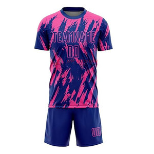 Uniforme de football personnalisé respirant de haute qualité en sublimation 100% polyester unisexe fabriqué au Pakistan - Product Image 2