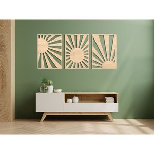 Stylish Wooden MDF <b>Wall</b> <b>Decor</b> Elegant Interior <b>Wall</b> Sign Decoration - Product Image 3