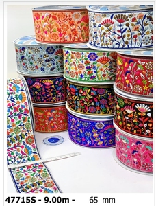 Luxury Floral Embroidered 100% Polyester Eco-Friendly Vintage Lace Trim Large Width Fabric <b>for</b> <b>Wedding</b> Dresses Garment - Product Image 4