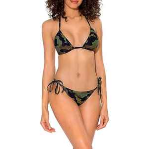 Ergonomic Structural Support Enhanced Flexibility Athletic Training Garment Dynamic Fit Digital Print Swimming Beach <b>Bikini</b> - Product Image 4