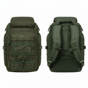 Custom Material Cotton Large Capacity Travel <b>Backpack</b> <b>Waterproof</b> Laptop <b>Backpack</b> Multi Pocket Outdoor Bag Casual Daypack - Product Image 3