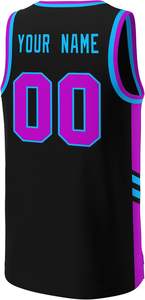 Maillots de basket-ball personnalisés avec logo imprimé, quantité en gros, vêtements de sport, sublimation, 100% polyester, antibactérien, séchage rapide, haute qualité - Product Image 5