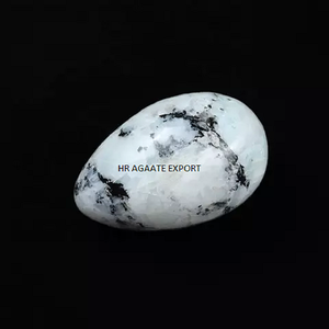 หินโมราธรรมชาติหินพีชมูนสโตนไข่โยนีขัดเงาพลังบำบัดเรกิฮวงจุ้ยรักสัตว์ - Product Image 3