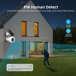 Caméra solaire intelligente 4MP LiteOS avec détection humaine PIR pour extérieur - Product Image 5