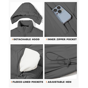High Quality WOMENPuffer <b>Jacket</b> Water Down <b>Jacket</b> Bulk Supplier - Product Image 5