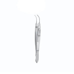 Pinza de Fijación Moody para Diestros, 1x2 Dientes, 0.5mm, Acero Inoxidable, para Procedimientos Oftalmológicos de Retina, Córnea y Cataratas - Product Image 3