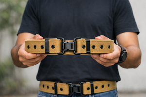 Ceinture de travail en toile de coton réglable, ceinture utilitaire en sangle pour les aventures en plein air, les voyages, le quotidien et le style vintage - Product Image 5