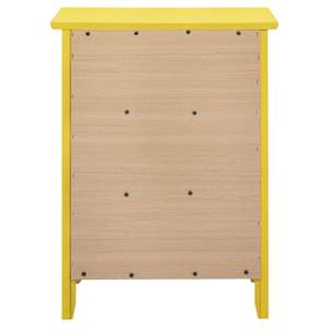 Modern Yellow Bedroom <b>Nightstand</b> - Product Image 5