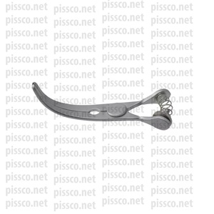 Pinces Bulldog coudées 40mm, pinces chirurgicales courbes et droites, emballage personnalisé fabriqué par Pissco Pakistan - Product Image 1