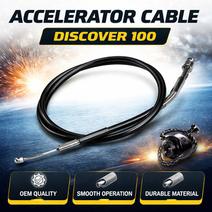 Cable de Acelerador para Motocicleta Discover 100 |   Cable de Control del Acelerador, Repuesto OEM - Product Image 3