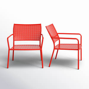 Ensemble de 2 fauteuils d'appoint en rotin rustique côtier fabriqués à la main par DreamCraft en provenance du Vietnam pour l'ameublement de jardin - Product Image 1